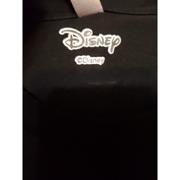 Disney LOVE HANDEL T-shirt Black With Front And Back Graphic Size Small - Picture 4 of 5